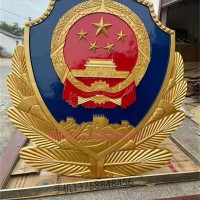 安徽警徽制作 定制中国刑警徽 1米铸铝警徽生产厂家