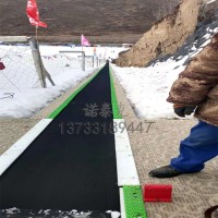 滑雪场魔毯安装注意事项
