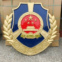 生产综合执法徽厂家 综合行政执法徽标大型标志定制
