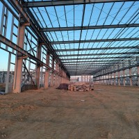 密云彩钢钢构工程厂家-福鑫腾达彩钢定做钢结构框架